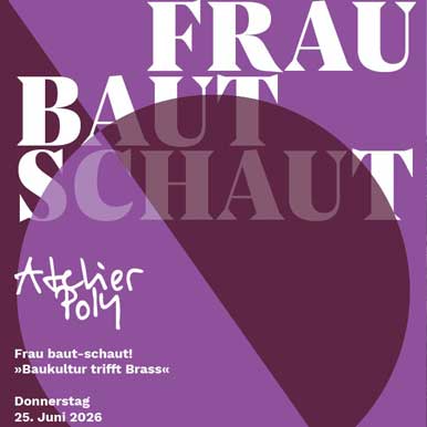 Frau baut